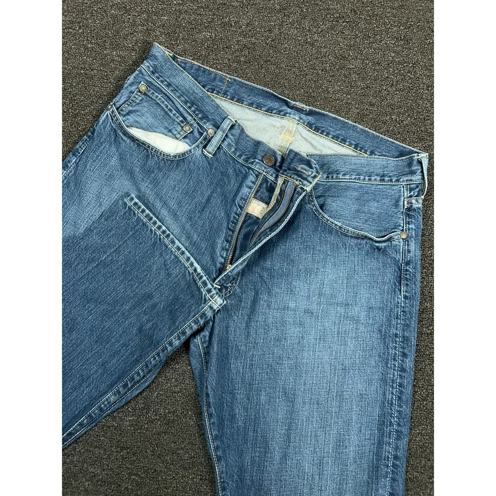 Polo Ralph Lauren Jeans Mens‎ 36x32 (Fits 37x33) Blue 018 Slim Straight Denim